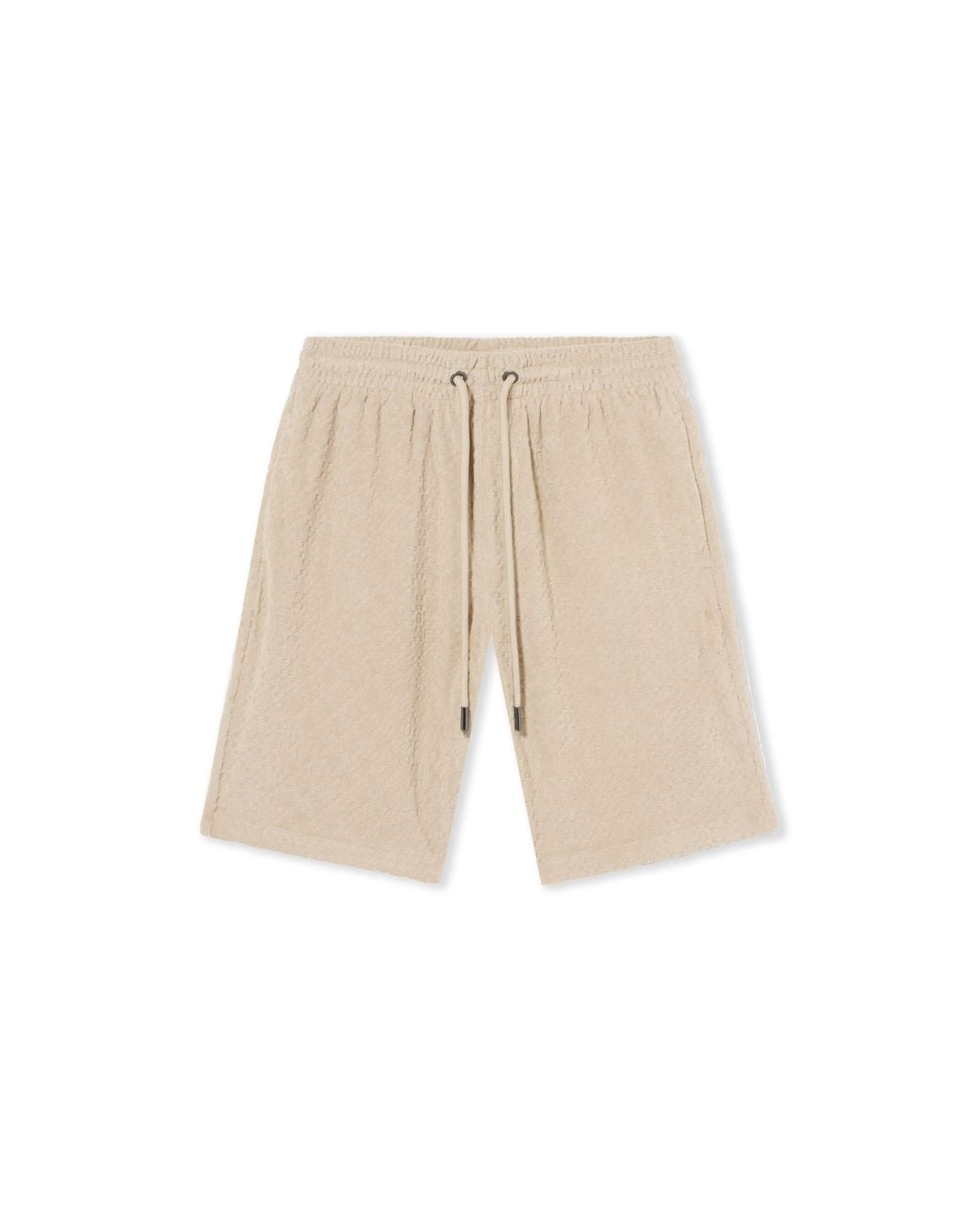 Off-White c/o Virgil Abloh Natural Off Arrow Terry Shorts for men