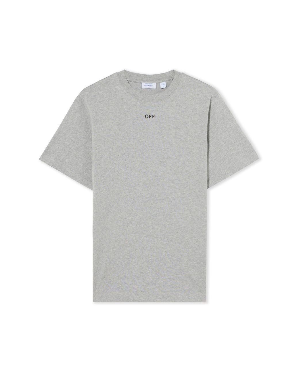 Off-White c/o Virgil Abloh Gray Spray Can Arrow Slim T-Shirt for men