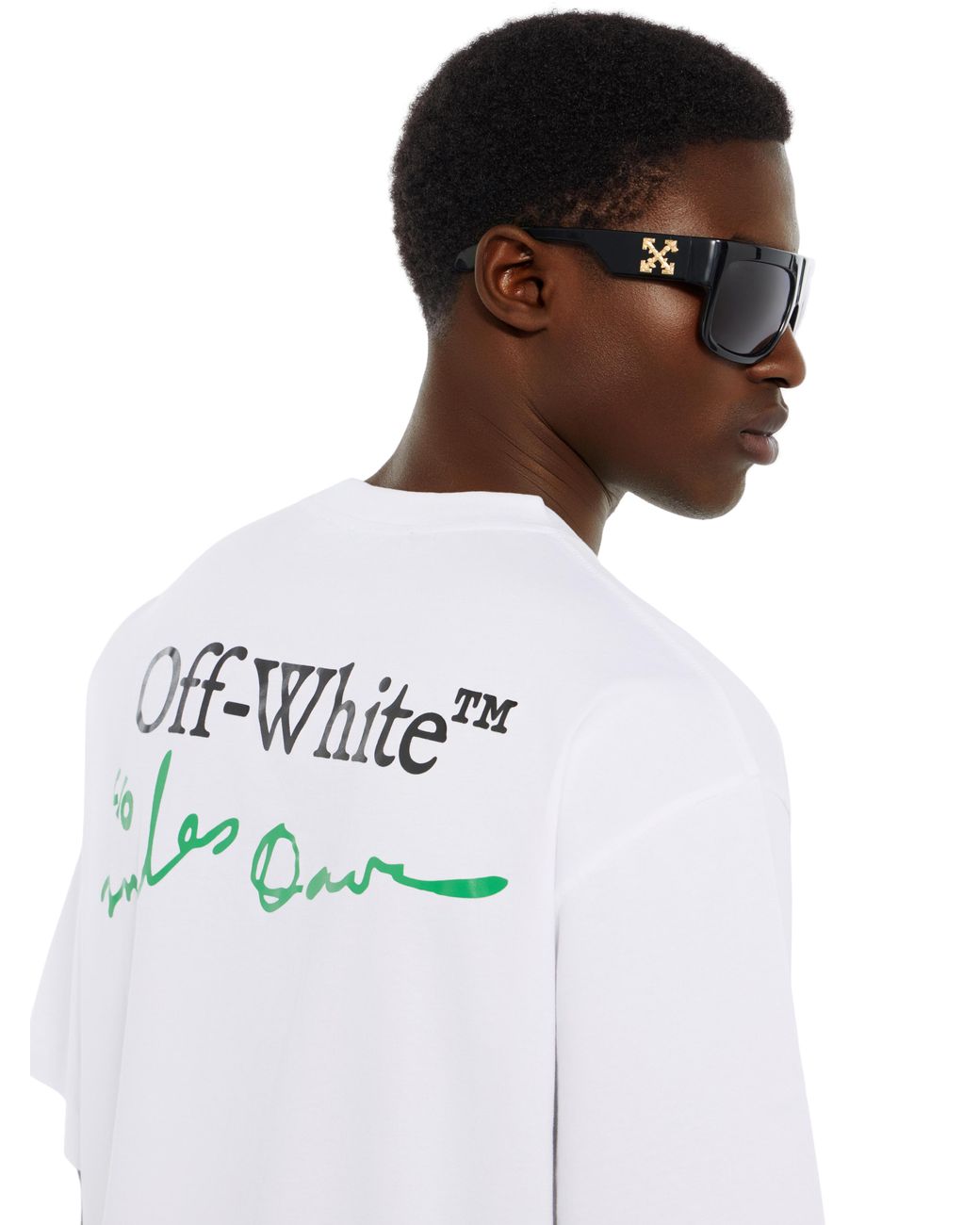Off-White c/o Virgil Abloh White Miles Davis League Skate T-Shirt for men