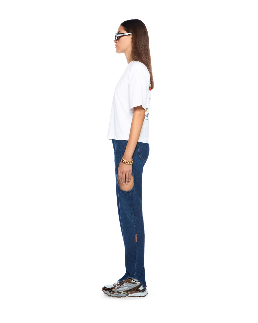 Off-White c/o Virgil Abloh Blue Meteor Denim Pants