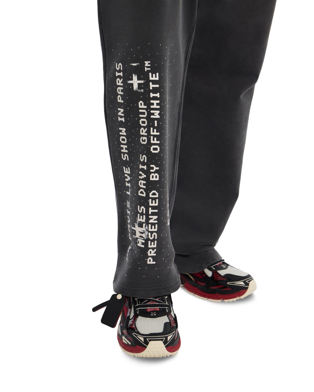 Off-White c/o Virgil Abloh Gray Miles Davis Stadium Sweatpants for men