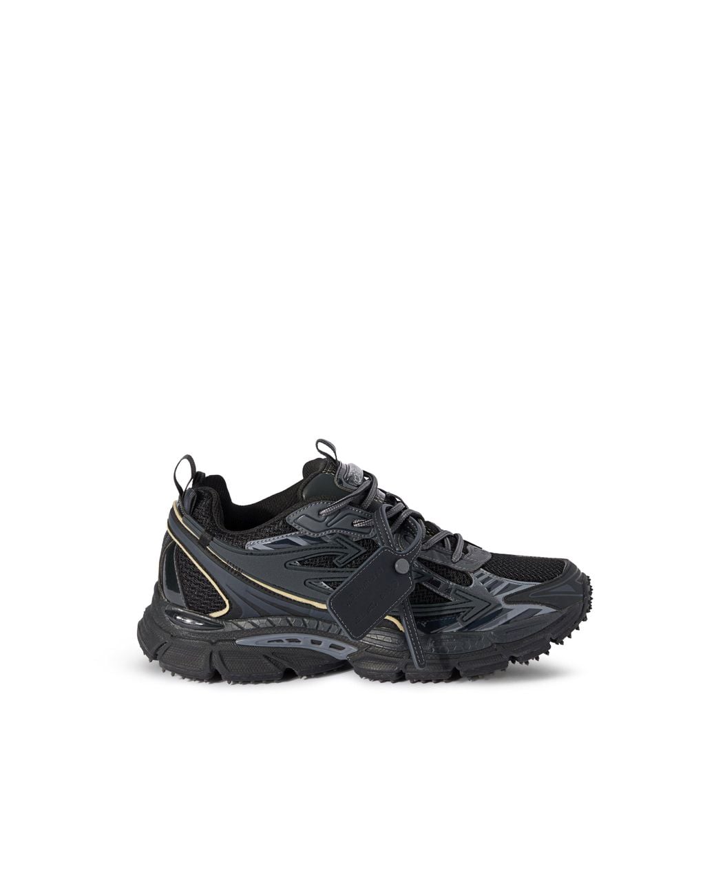 Off-White c/o Virgil Abloh Black Be Right Back Running Sneakers for men