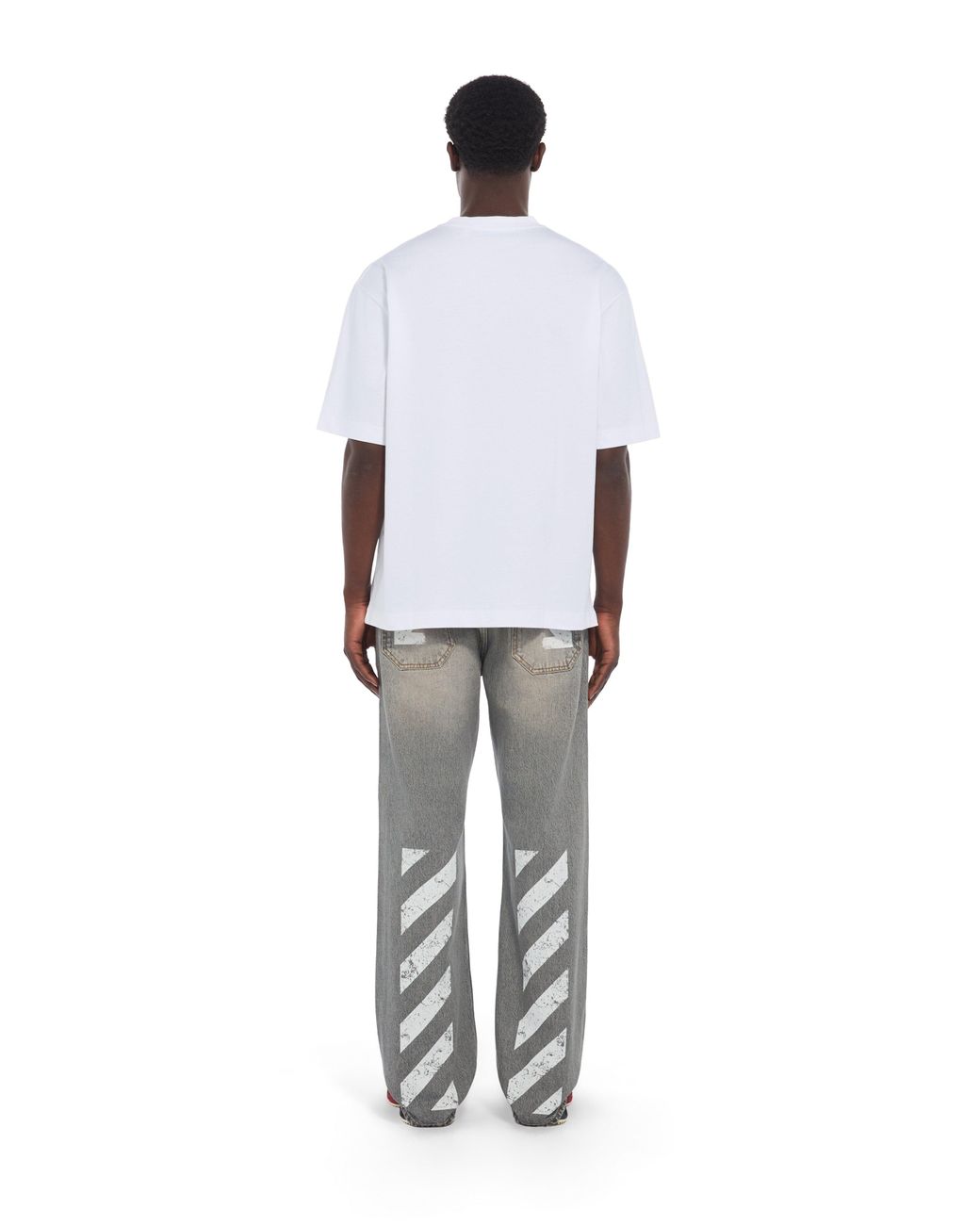 Off-White c/o Virgil Abloh White Miles Davis Trumpet Skate T-Shirt for men
