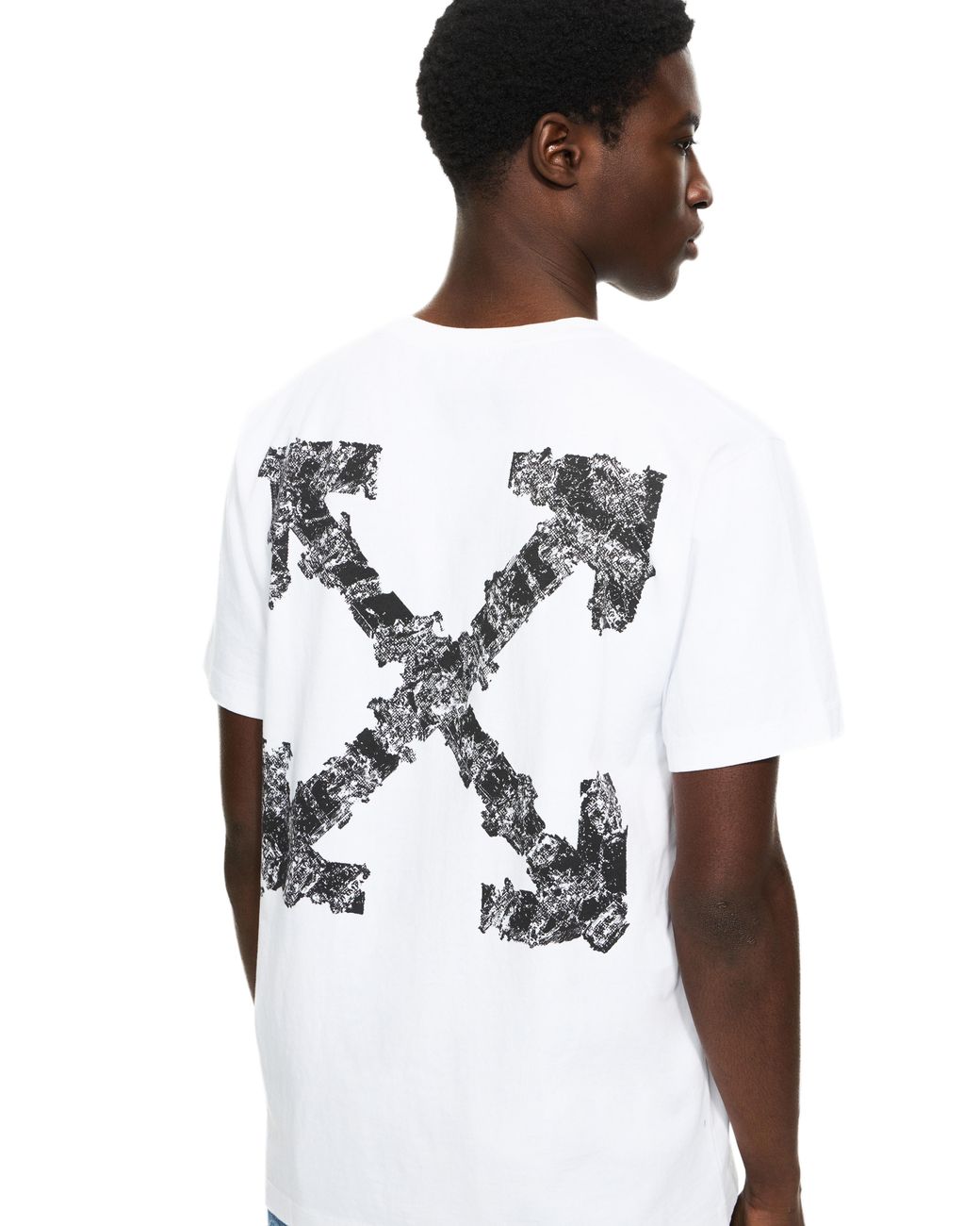 Off-White c/o Virgil Abloh White Heraldic Arrow Slim T-Shirt for men