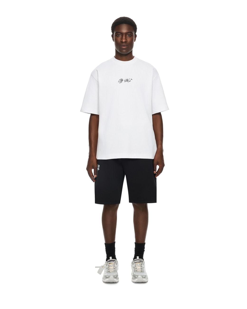 Off-White c/o Virgil Abloh White Mercy Scribble Skate T-Shirt for men