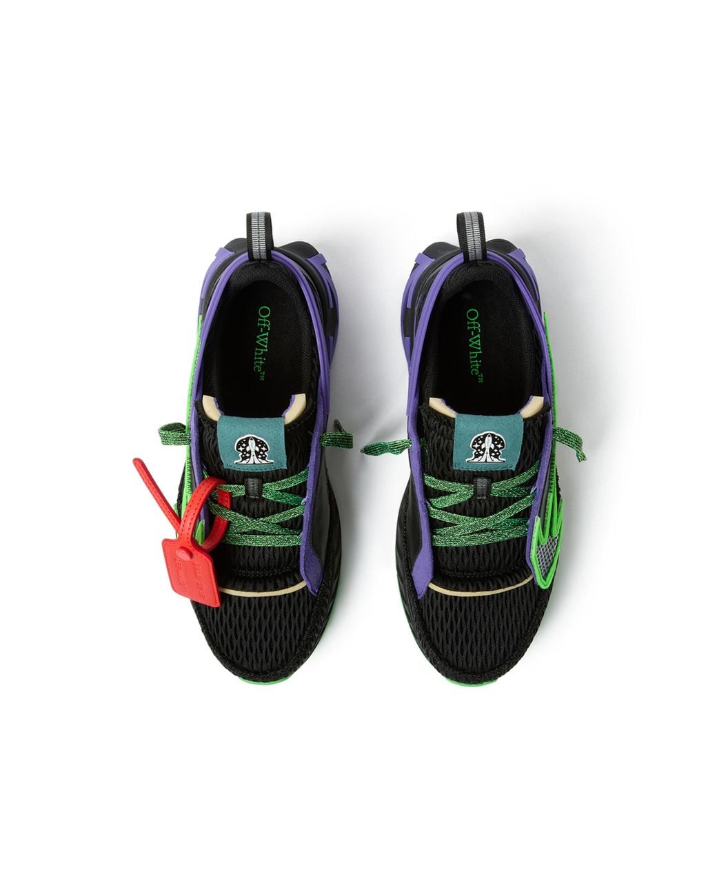 Off-White c/o Virgil Abloh Blue Space Memo Sneakers for men