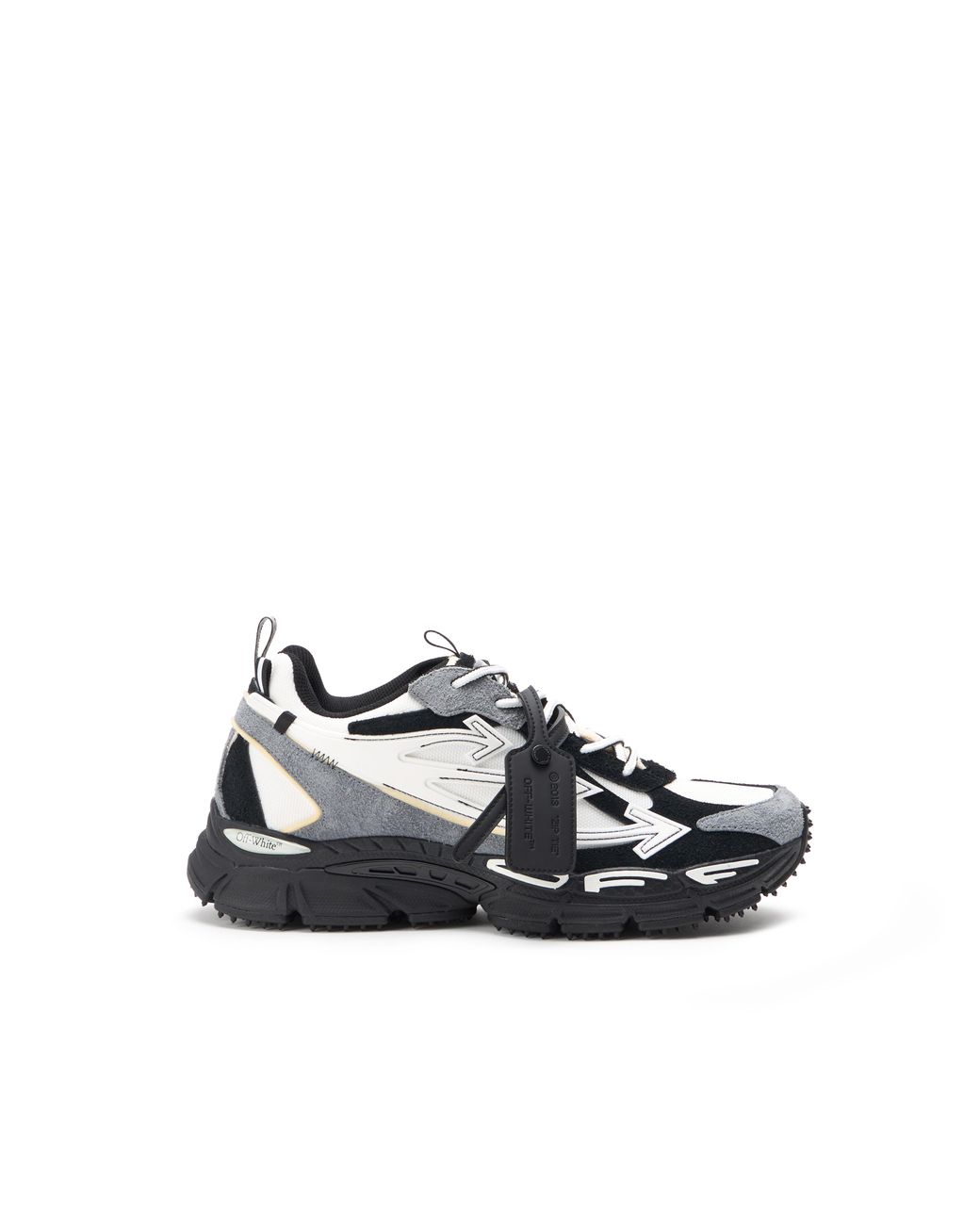 Off-White c/o Virgil Abloh White Be Right Back Suede Sneakers for men