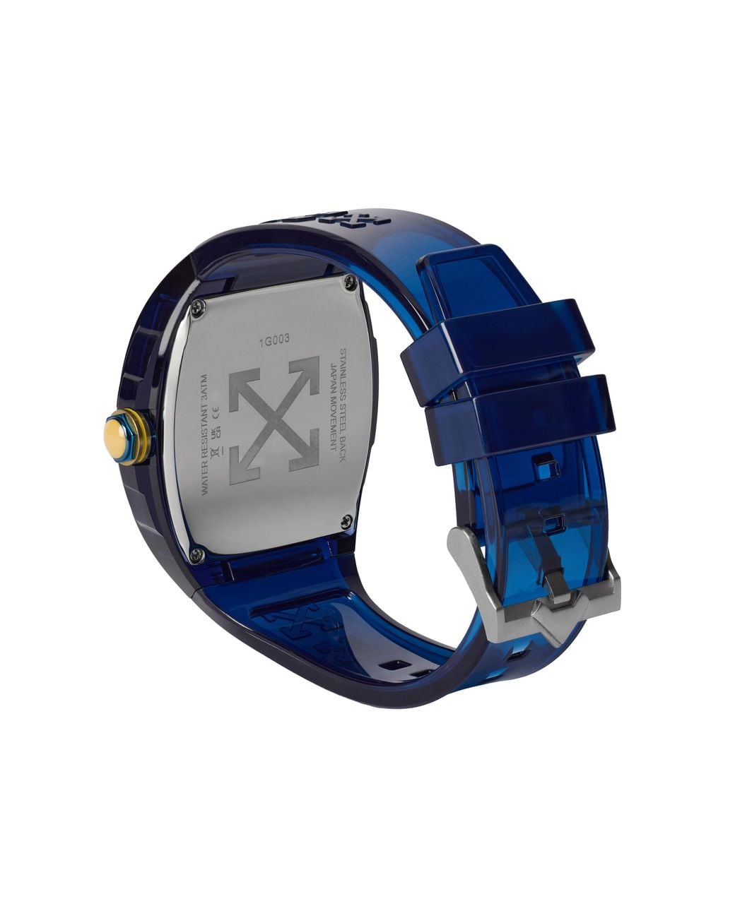 Off-White c/o Virgil Abloh Blue "Beat" Watch for men