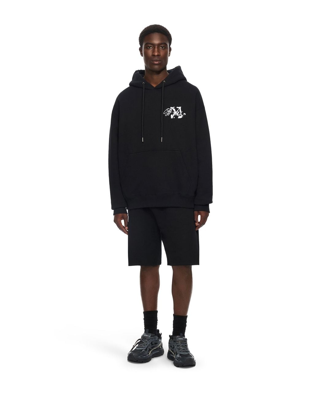 Off-White c/o Virgil Abloh Black Be Right Back Running Sneakers for men
