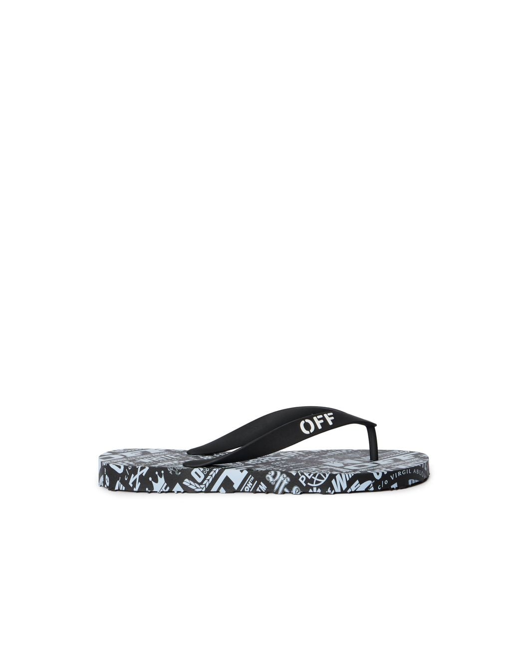 Off-White c/o Virgil Abloh White Off Stamp Flip Flops