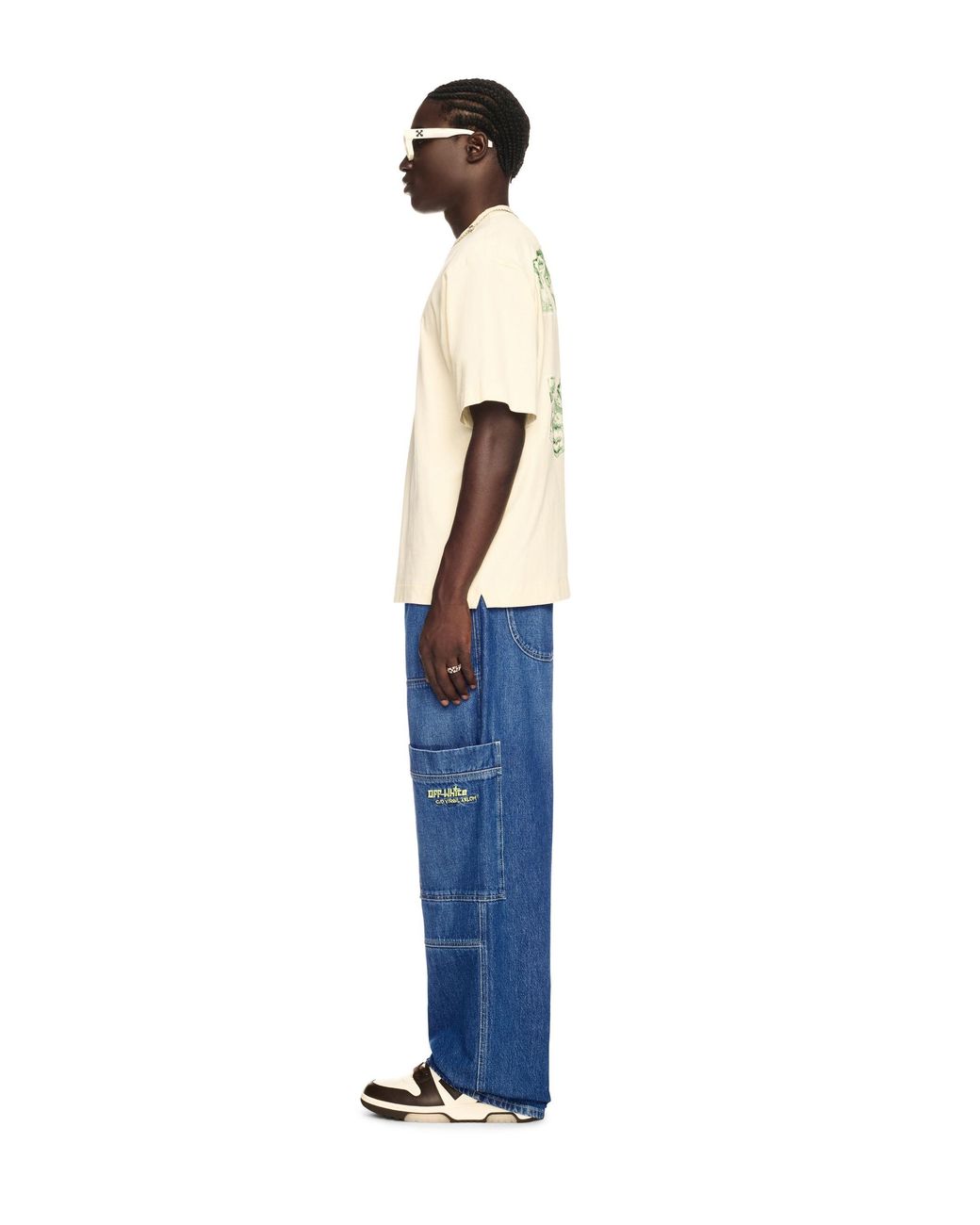 Off-White c/o Virgil Abloh Blue Jeans for men