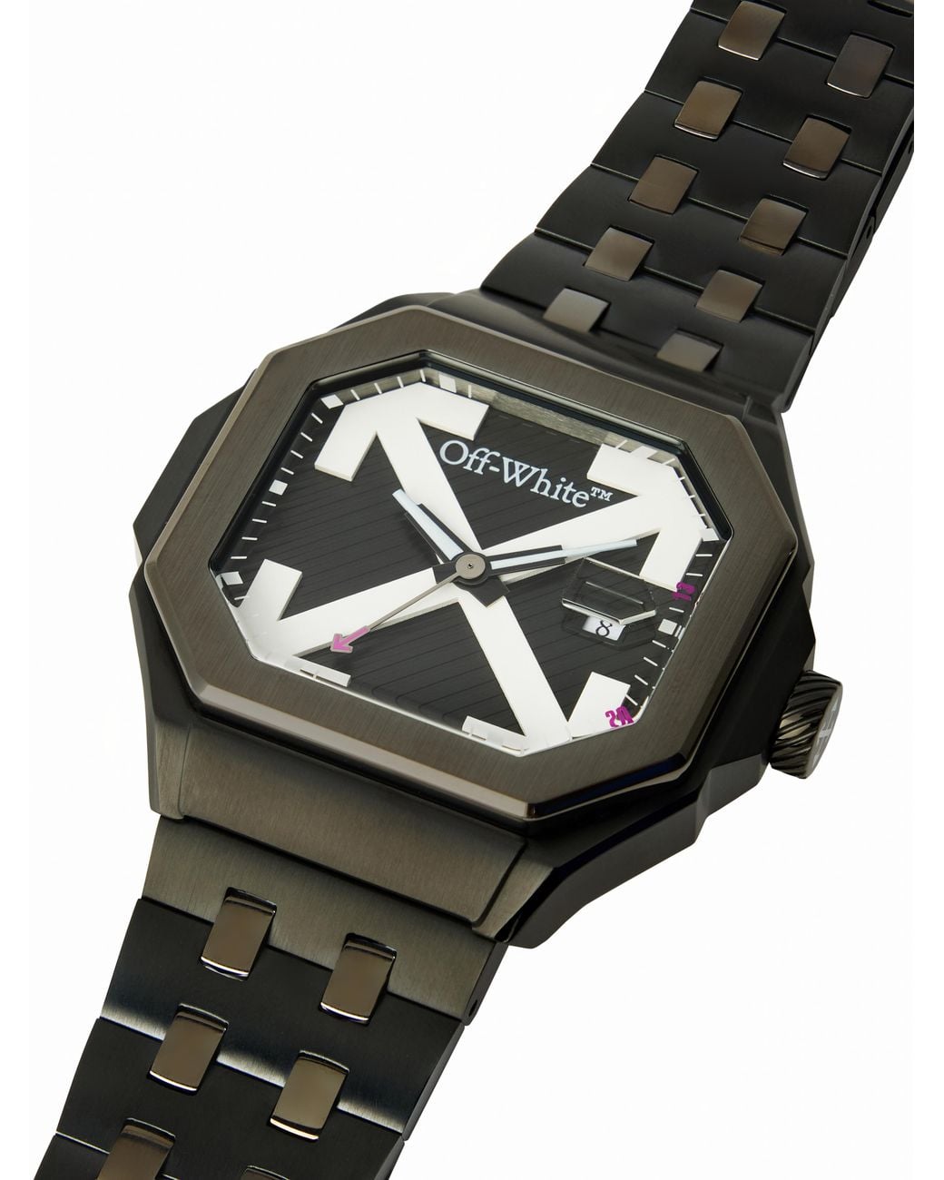 Off-White c/o Virgil Abloh Black "Heavy Duty" Watch for men