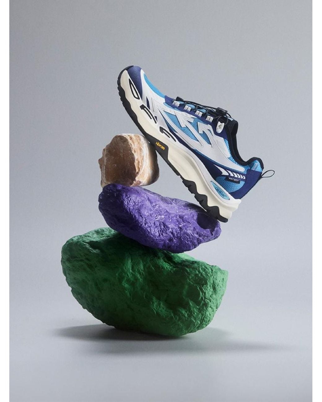Off-White c/o Virgil Abloh Blue Be Right Back Trail Low Sneakers for men