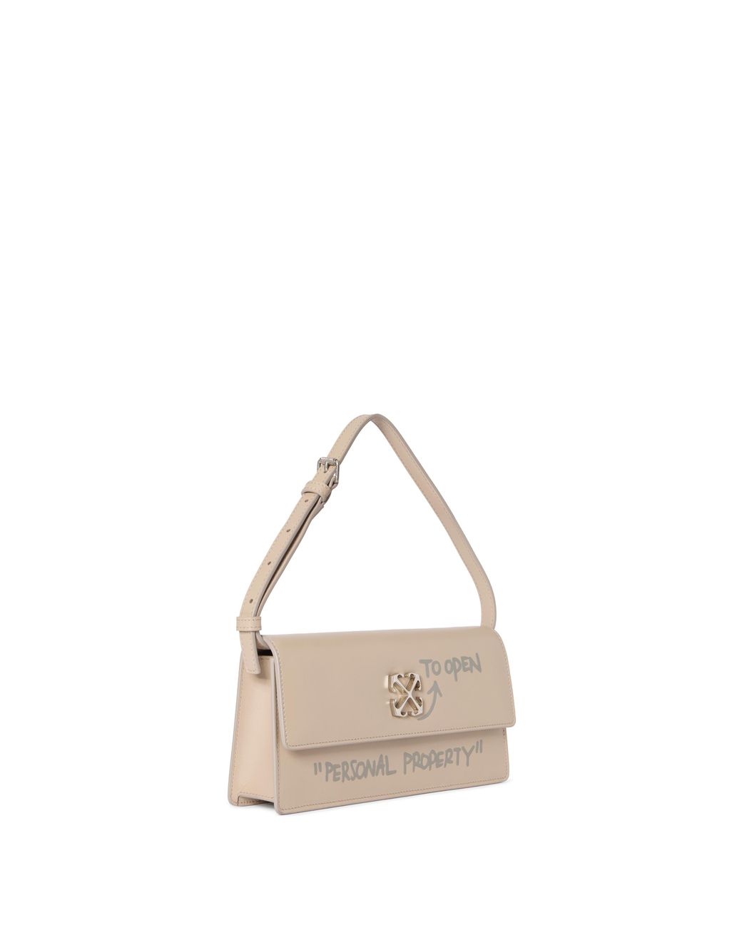 Off-White c/o Virgil Abloh Natural Jitney 1.0 Shoulder Bag