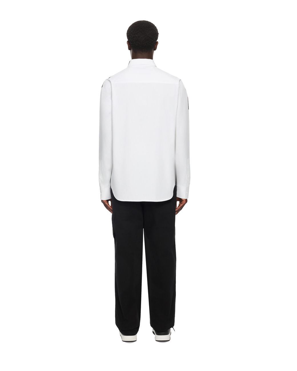 Off-White c/o Virgil Abloh Black Negative Bookish Regular Shirt for men