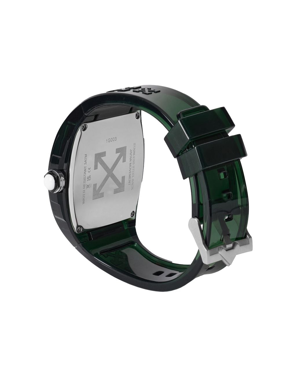 Off-White c/o Virgil Abloh Green "Beat" Watch for men