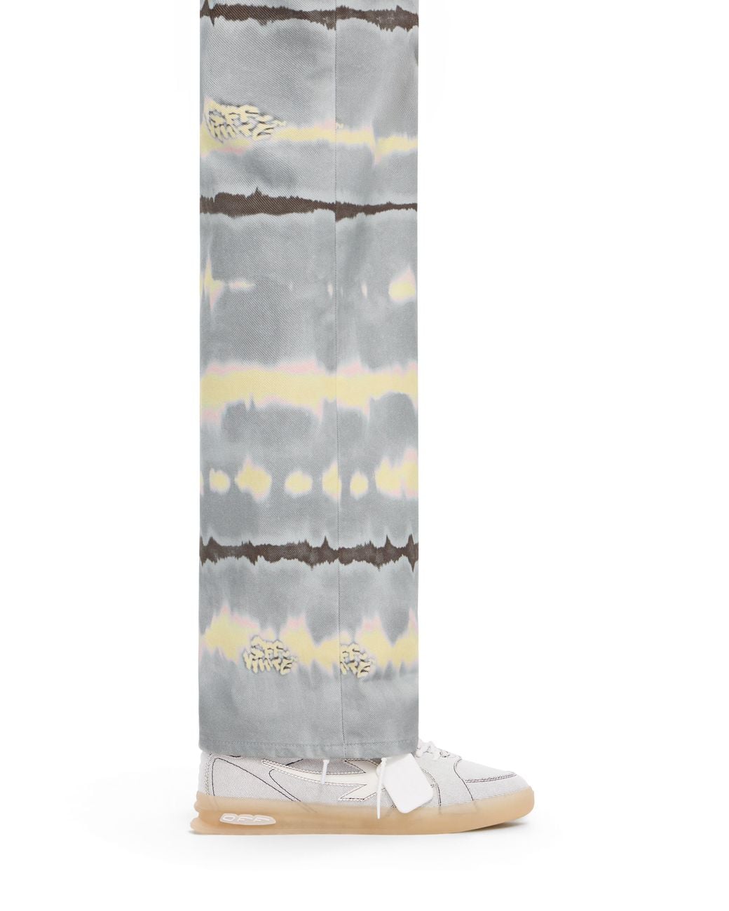 Off-White c/o Virgil Abloh White End Of Play Denim Sneakers for men