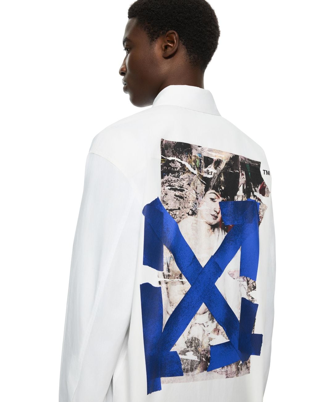 Off-White c/o Virgil Abloh White Bacco Arrow Poplin Overshirt for men