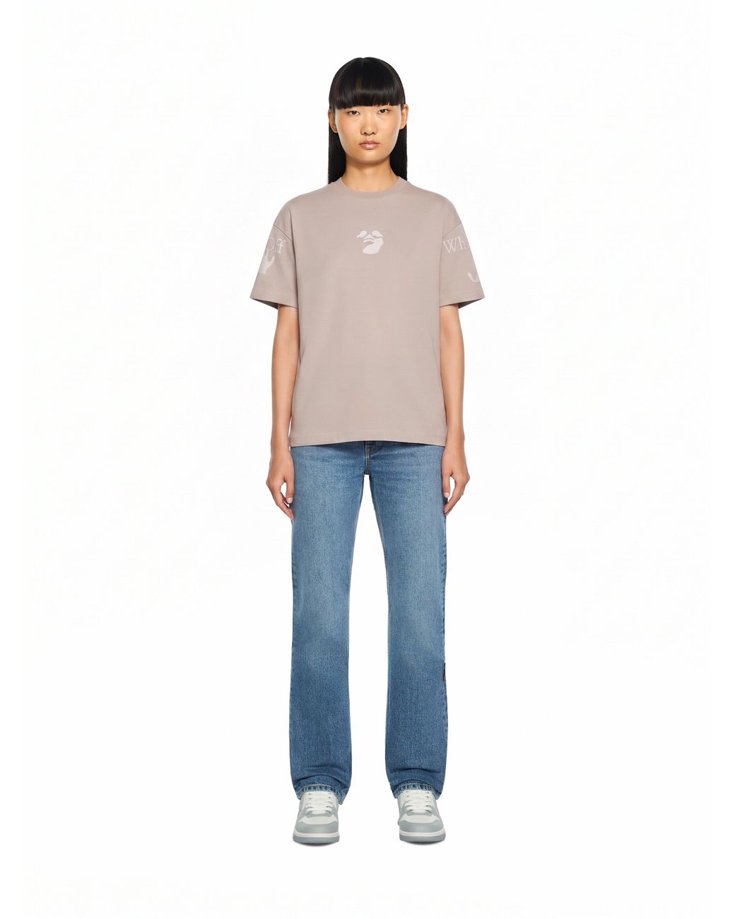 Off-White c/o Virgil Abloh White Swimming Regular T-Shirt