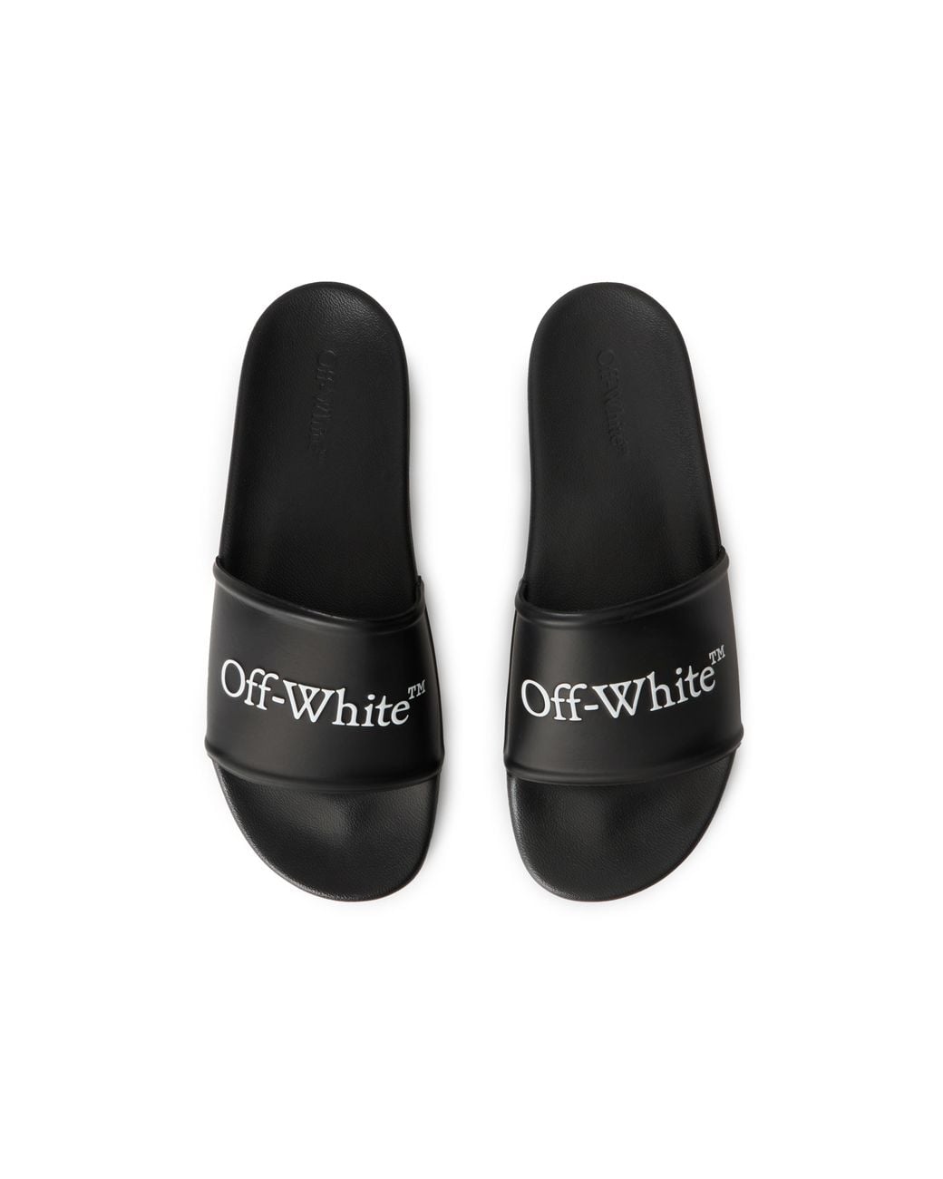 Off-White c/o Virgil Abloh White Bookish Sliders for men
