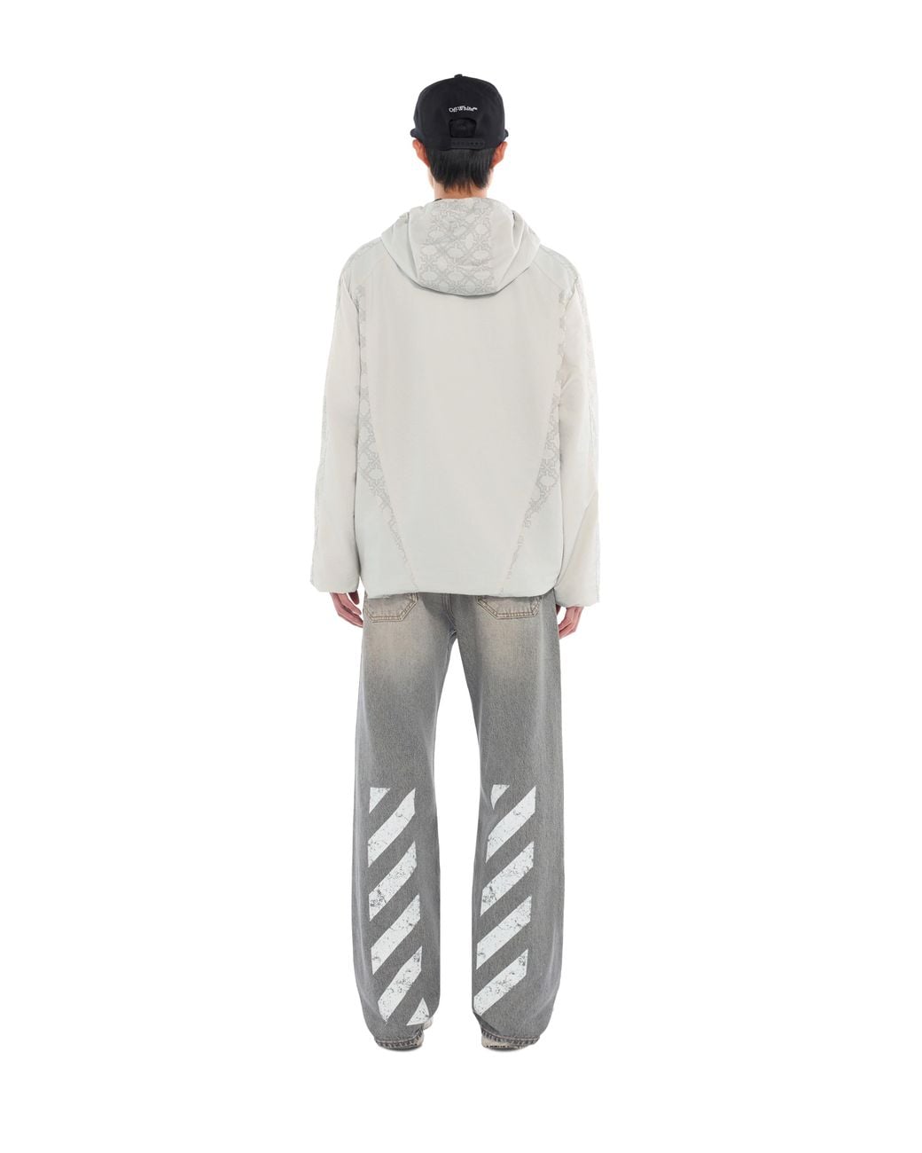 Off-White c/o Virgil Abloh White Off Line Racing Windbreaker for men