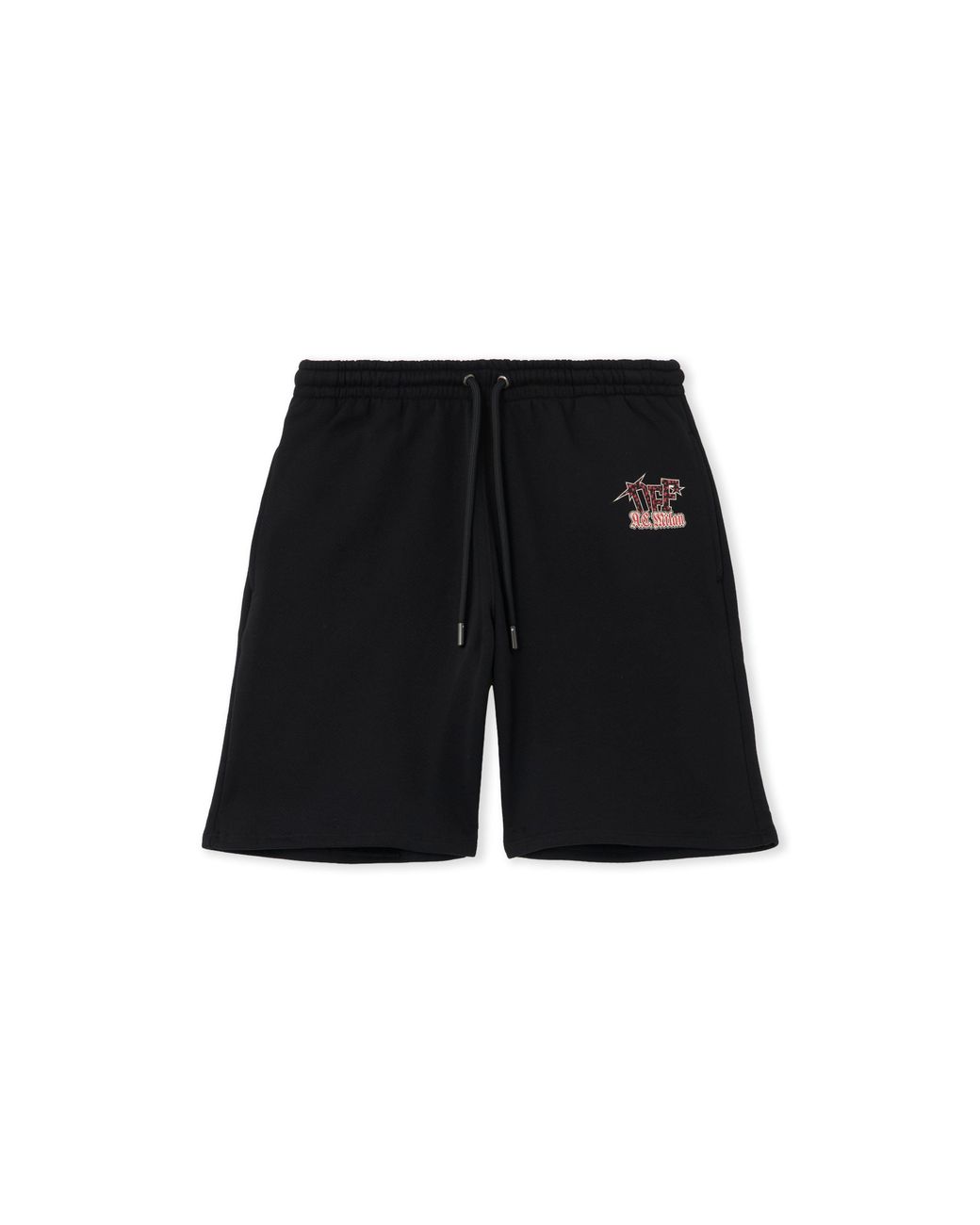 Off-White c/o Virgil Abloh Black Off- C/O Ac Milan Skate Sweatshorts for men