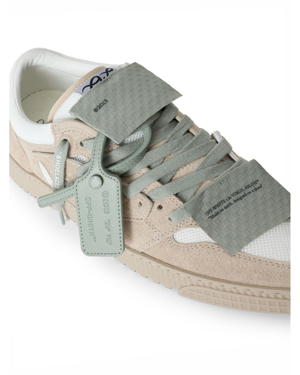 Off-White c/o Virgil Abloh White Low Top 3.0 Off Court Sneakers for men