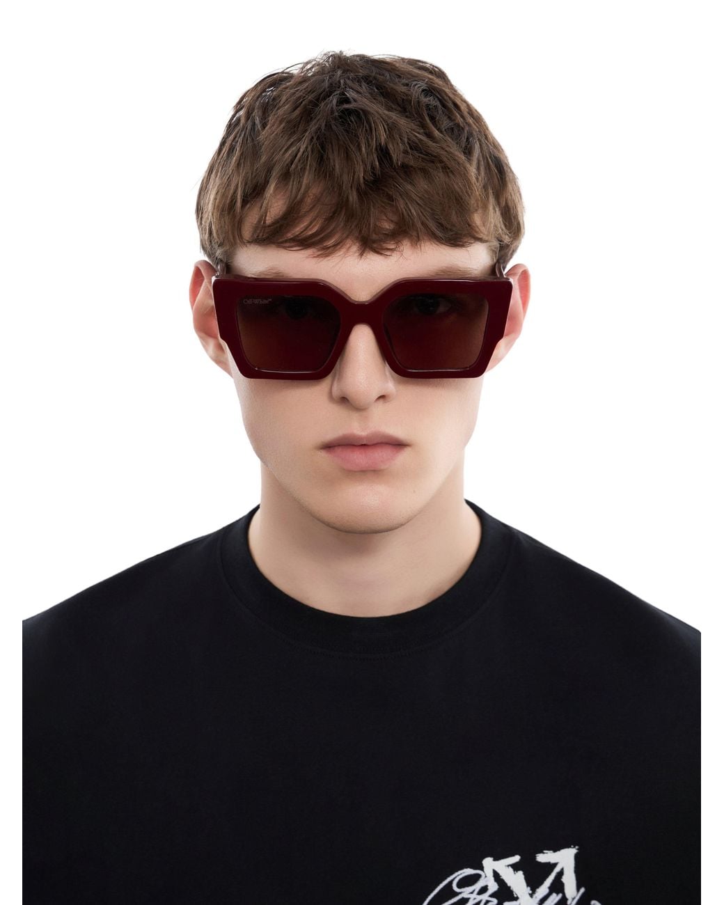 Off-White c/o Virgil Abloh Black Catalina Lens Sunglasses