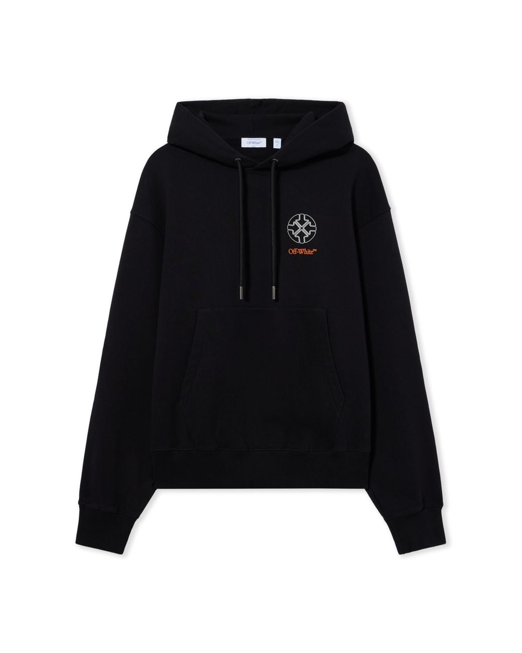 Off-White c/o Virgil Abloh Black Off Line Hoodie for men