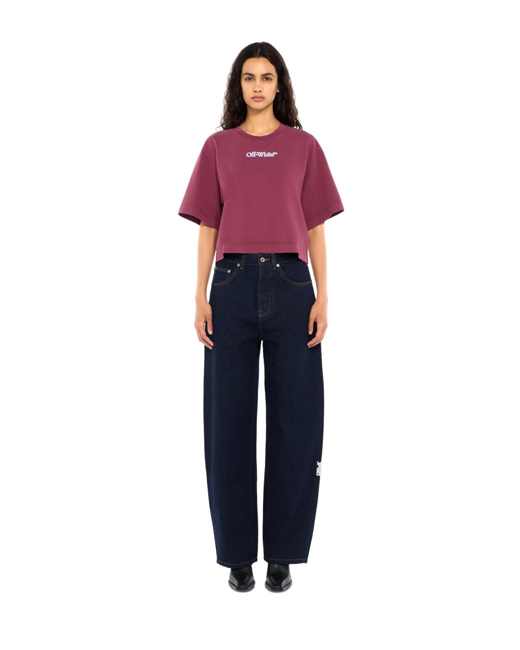 Off-White c/o Virgil Abloh Blue Balloon Denim Pants