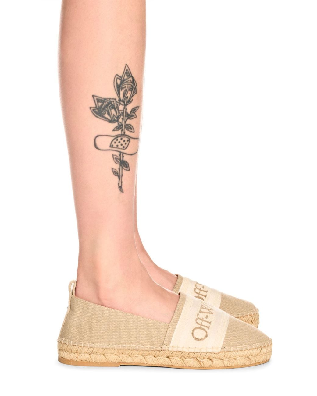 Off-White c/o Virgil Abloh White Bookish Espadrilles