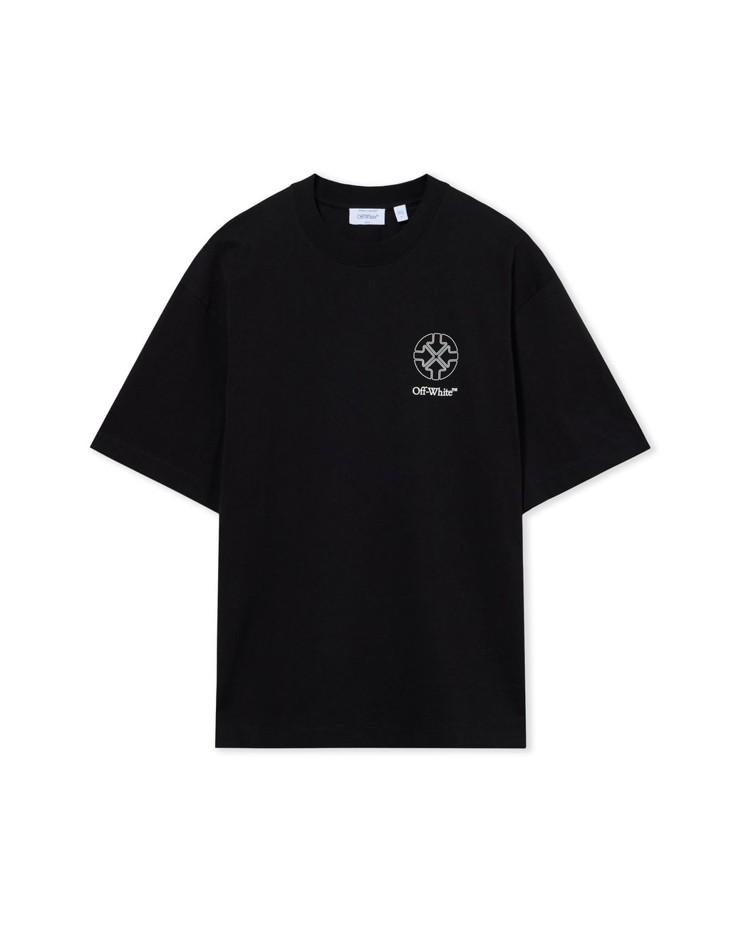 Off-White c/o Virgil Abloh Black Offline Half Arrow Skate T-Shirt for men