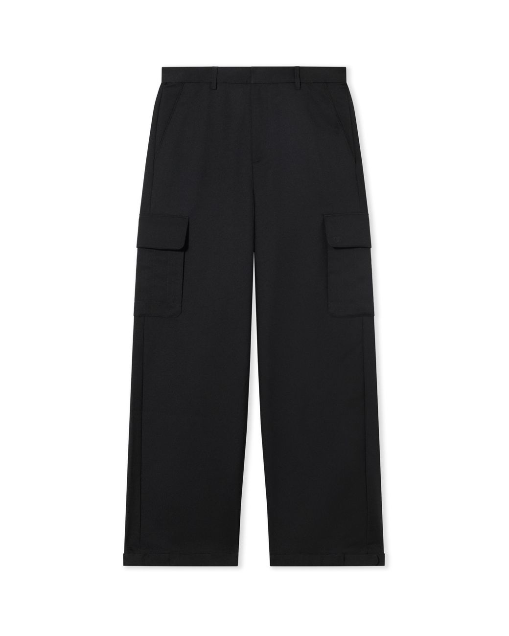 Off-White c/o Virgil Abloh Black Corp Drill Slim Pants for men