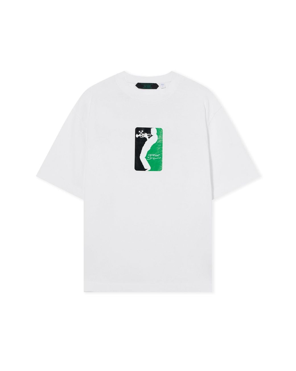 Off-White c/o Virgil Abloh White Miles Davis League Skate T-Shirt for men