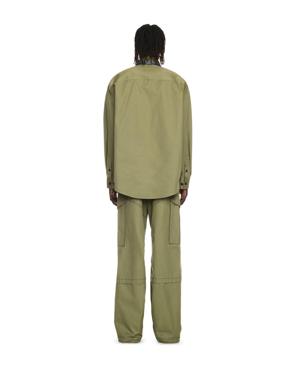 Off-White c/o Virgil Abloh Green Arr Cot Straight Cargo Pant for men