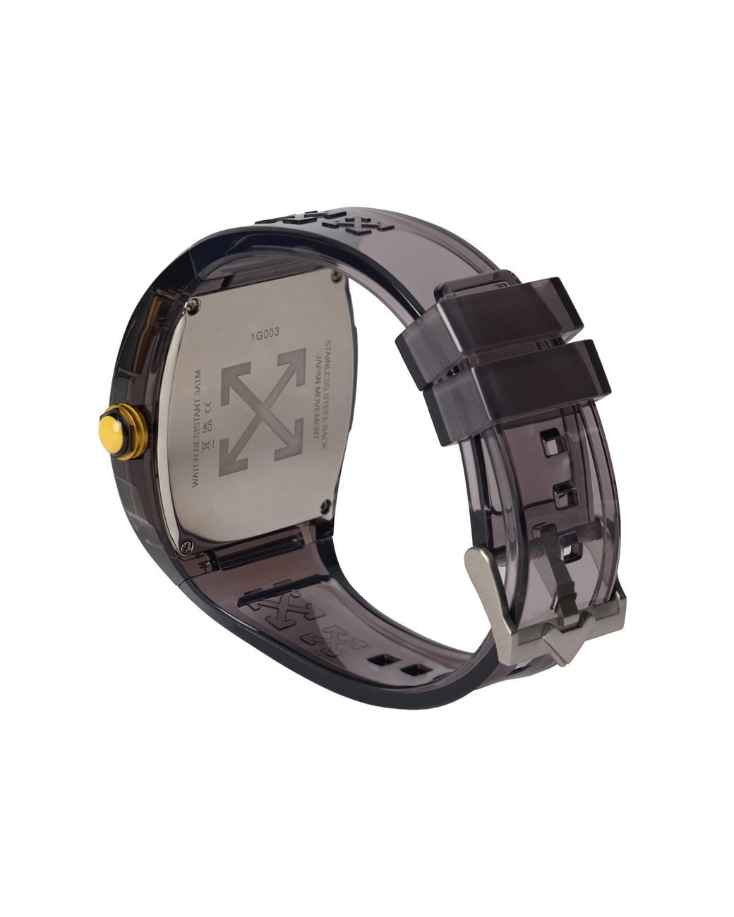 Off-White c/o Virgil Abloh Black "Beat" Watch for men