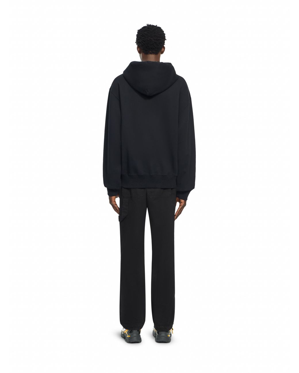 Off-White c/o Virgil Abloh Black Off Line Hoodie for men