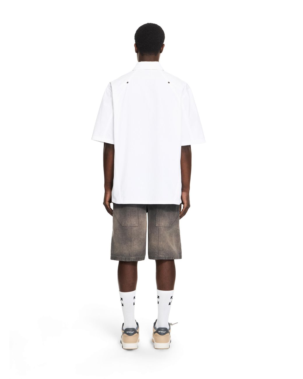 Off-White c/o Virgil Abloh White Owr Sporty Bowling Shirt for men