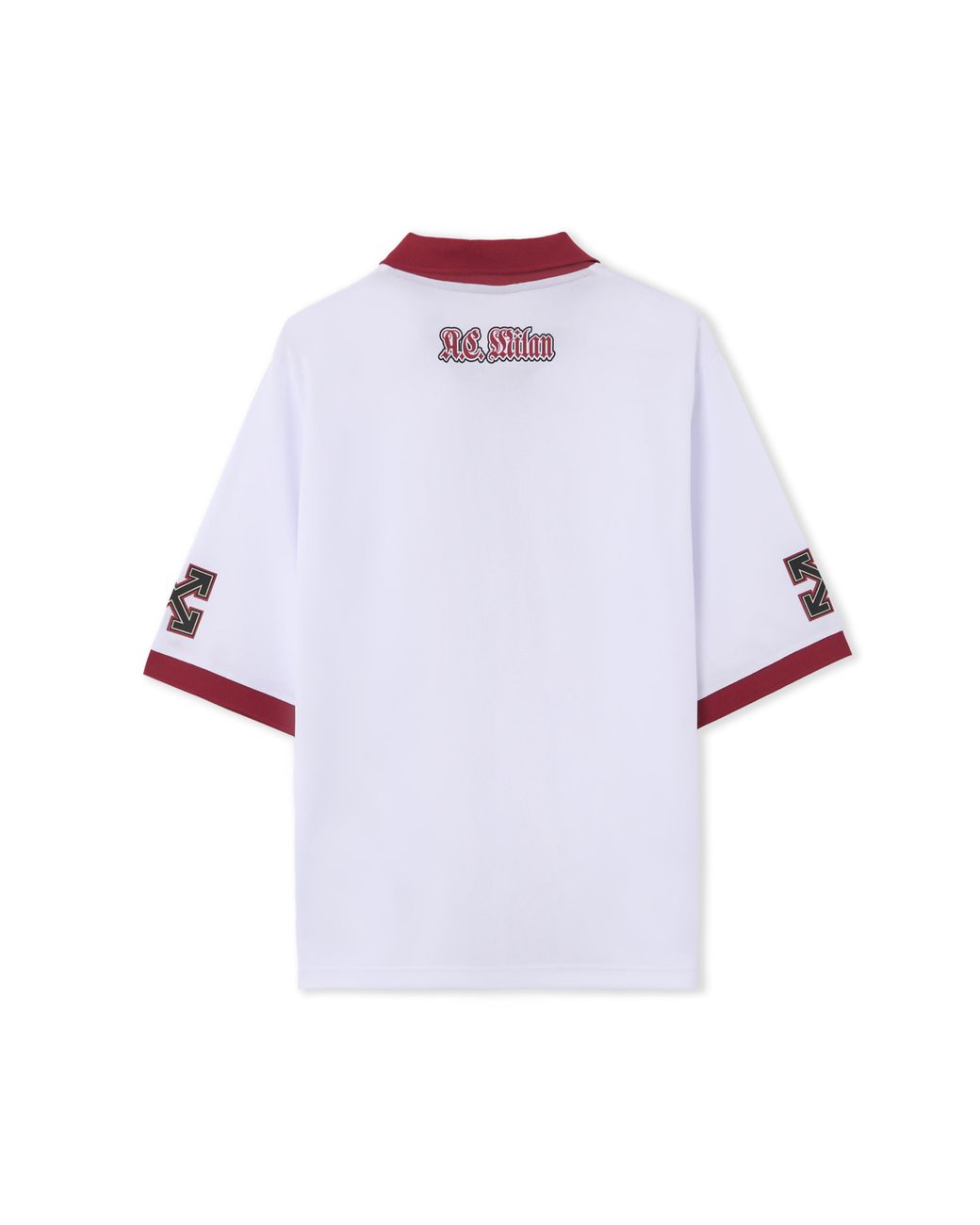 Off-White c/o Virgil Abloh White Off- C/O Ac Milan Arrow Tech T-Shirt for men