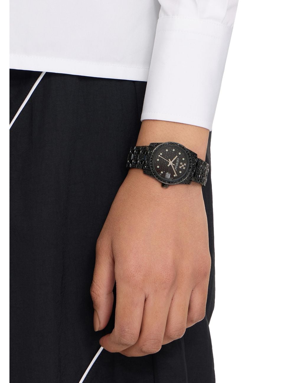 Off-White c/o Virgil Abloh Black "Discreet" Watch