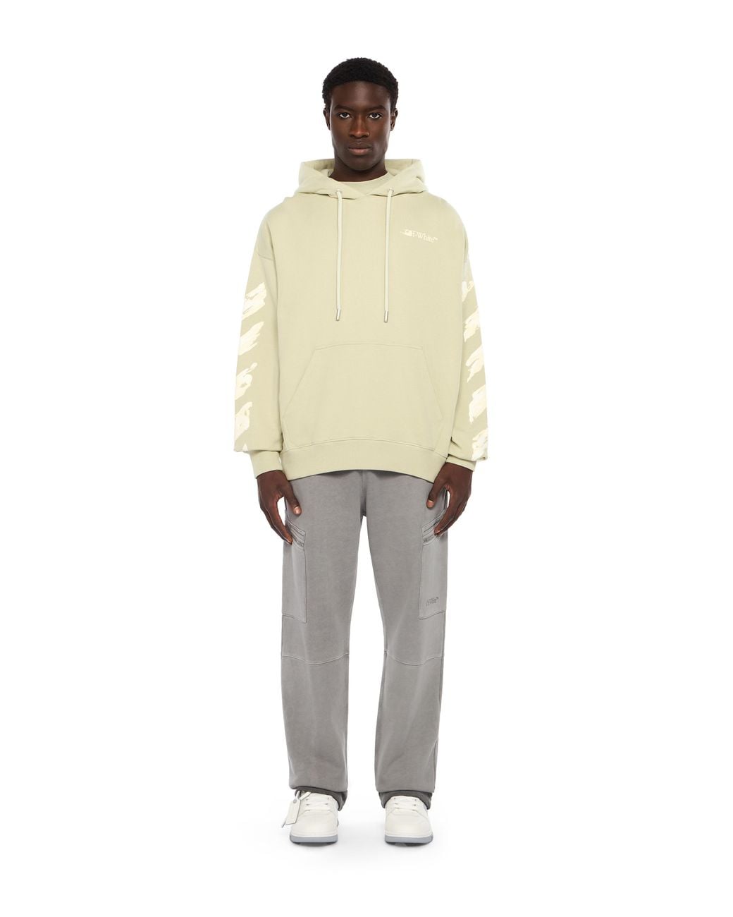 Off-White c/o Virgil Abloh White Ink Arrow Skate Hoodie for men