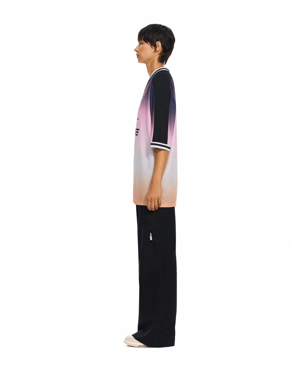 Off-White c/o Virgil Abloh Black Light Wool Corporate Toybox Trousers