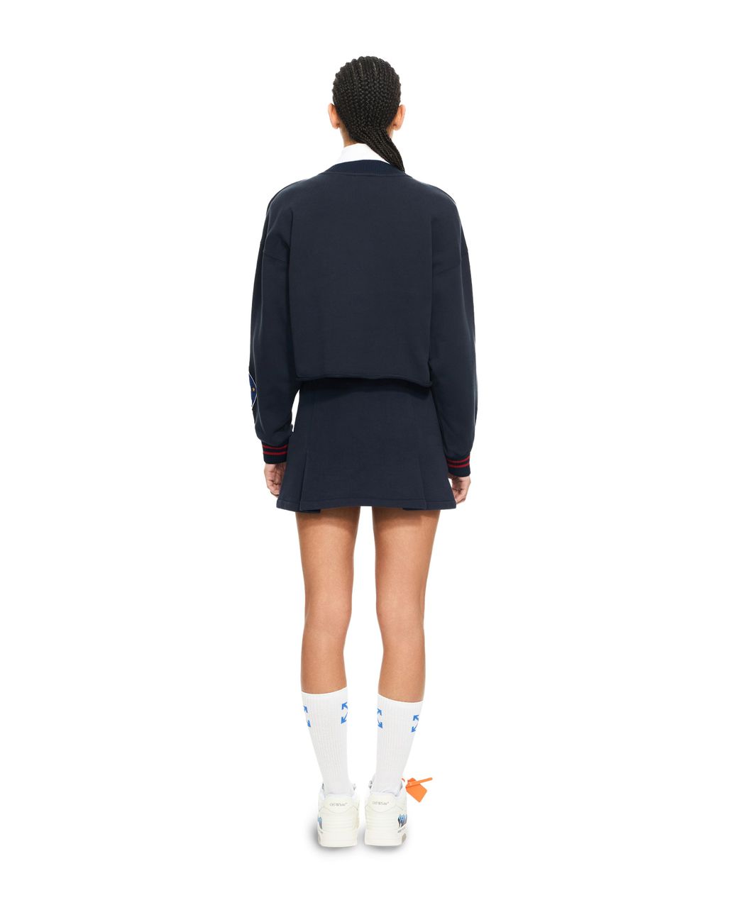 Off-White c/o Virgil Abloh Blue Royal Patch Sweatskirt