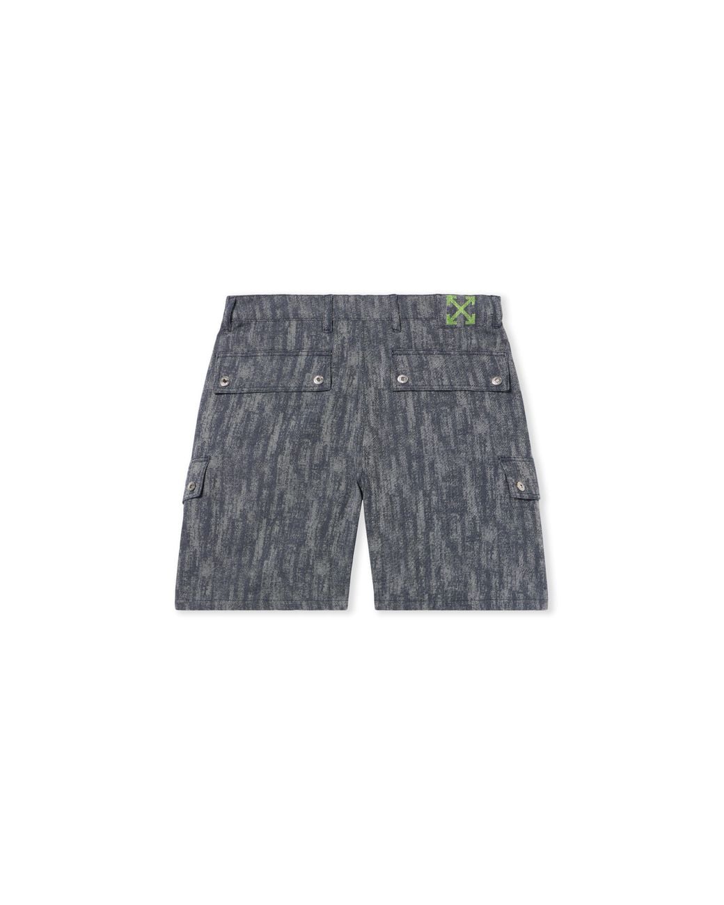 Off-White c/o Virgil Abloh Gray Ss_Switch Off Cargo Shorts for men