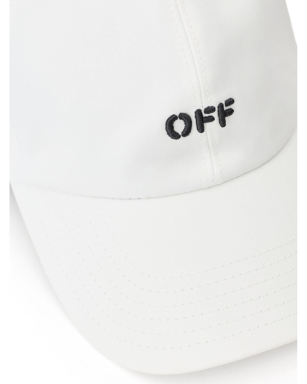 Off-White c/o Virgil Abloh White Off Stamp Baseball Cap for men