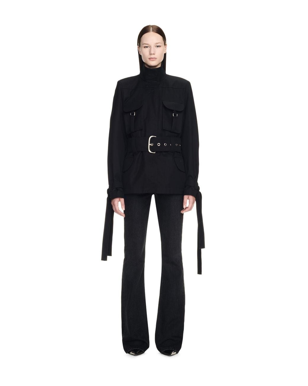 Off-White c/o Virgil Abloh Black Co Cargo Belt Field Jacket