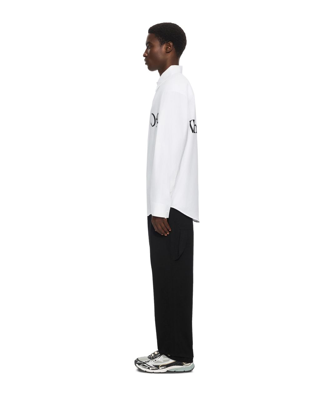 Off-White c/o Virgil Abloh White Bookish Scarf Poplin Overshirt for men
