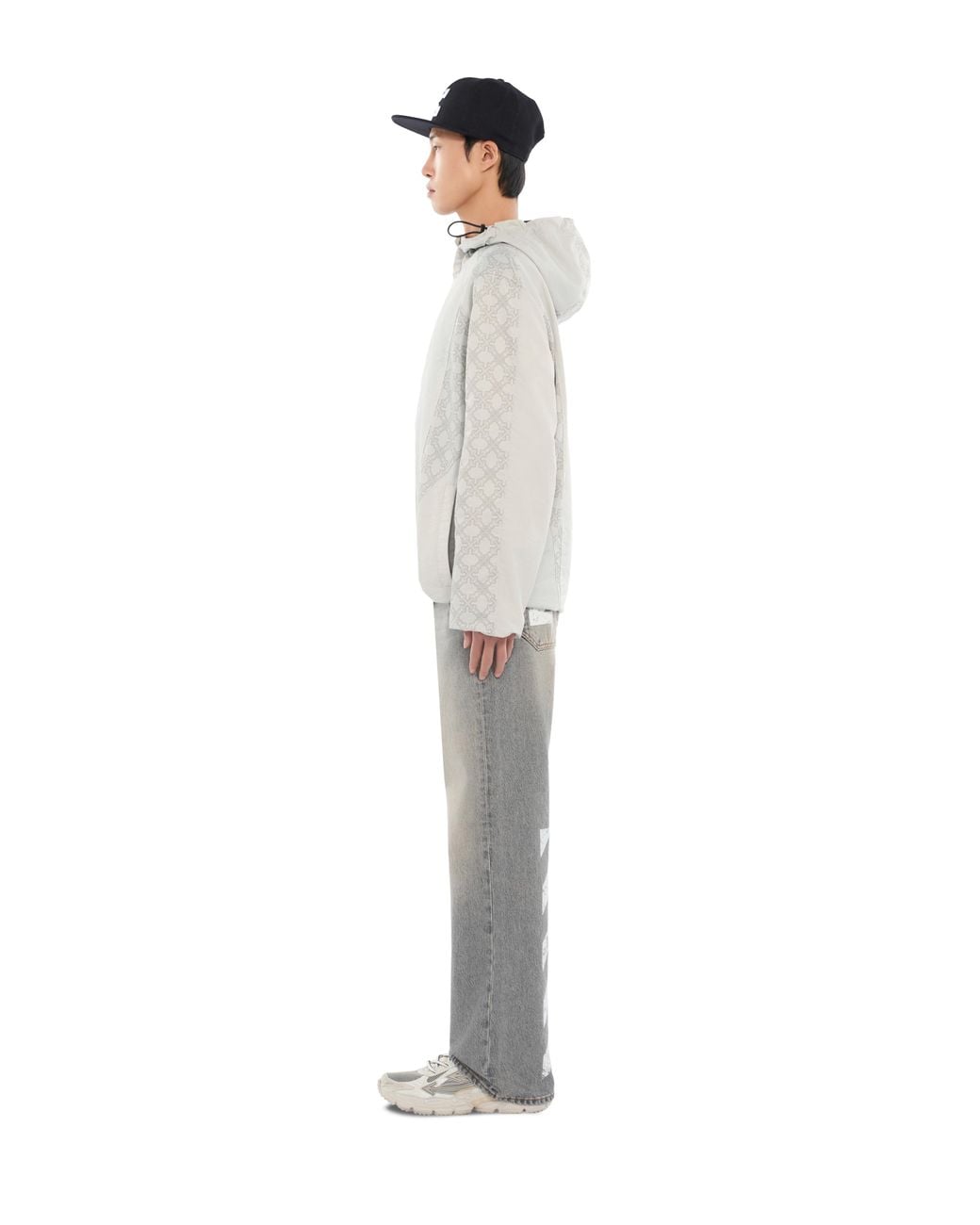 Off-White c/o Virgil Abloh White Off Line Racing Windbreaker for men