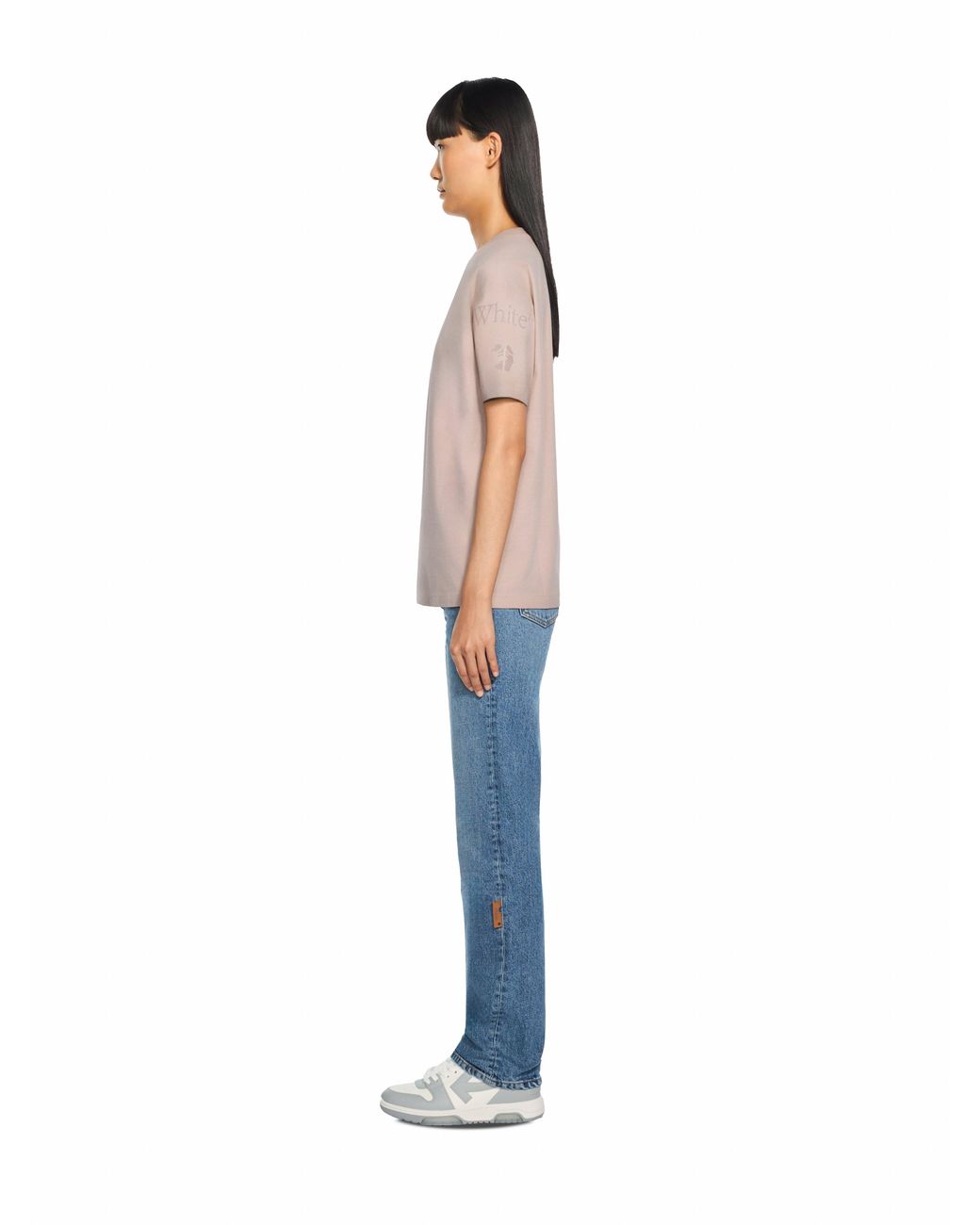 Off-White c/o Virgil Abloh White Swimming Regular T-Shirt