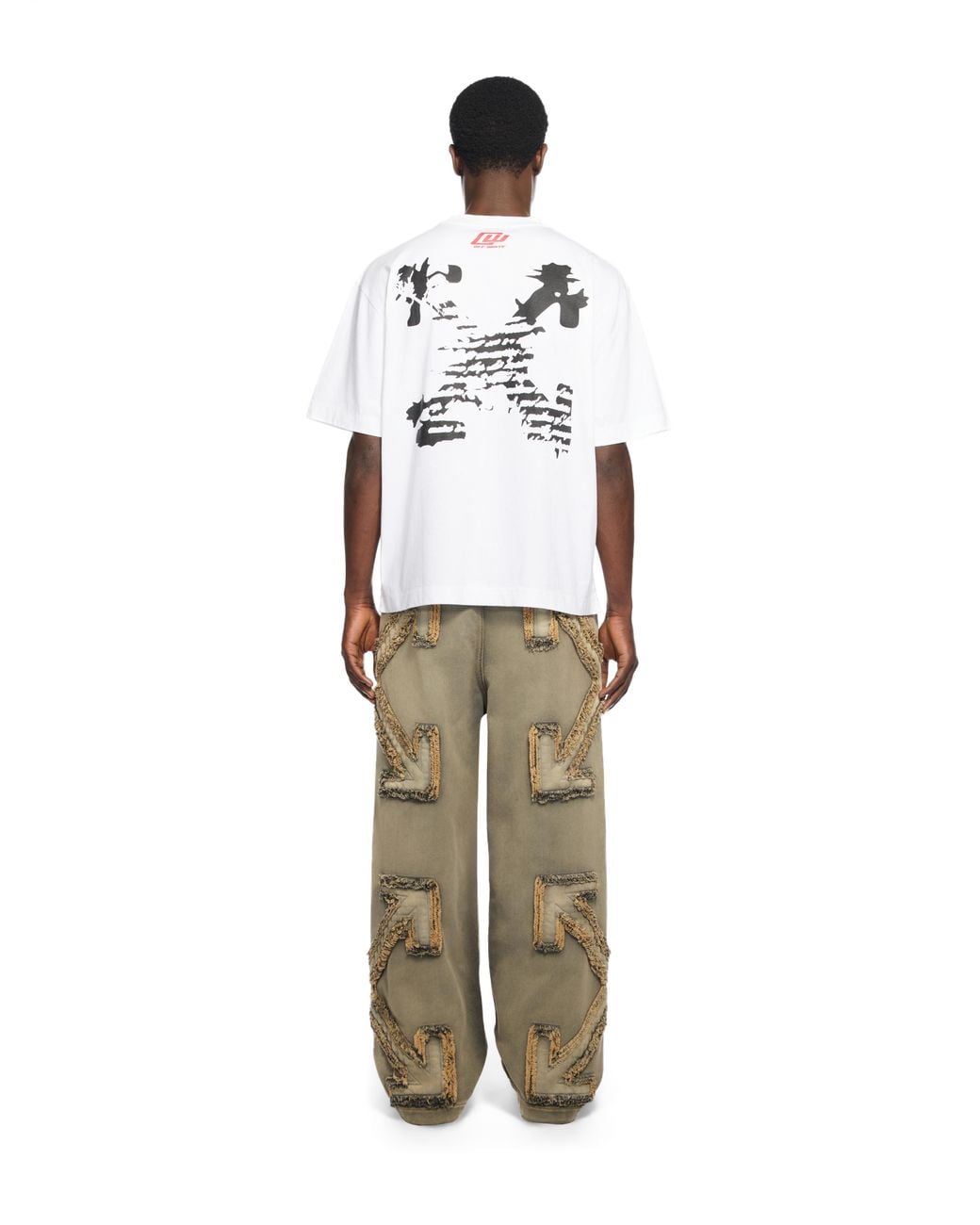 Off-White c/o Virgil Abloh White Desert Arrow Skate T-Shirt for men